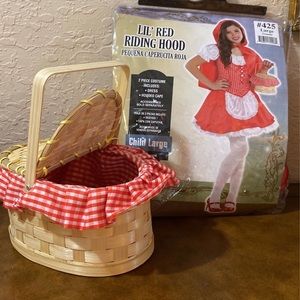 LIL’ Red Riding Hood costume - Child Large